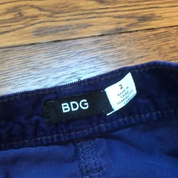 BDG Urban Outfitters Corduroy Button Front Skirt 2